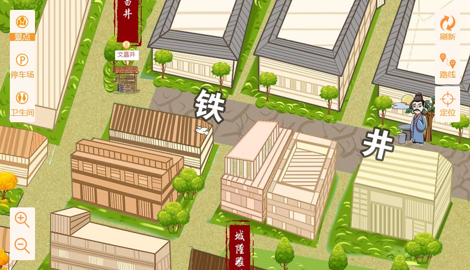 平舆智慧景区：手绘地图与语音导览的完美融合